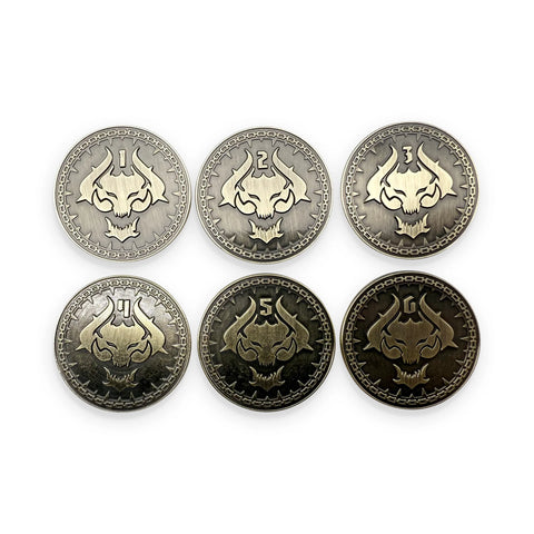 Norse Foundry: Adventure Coins: Objective Tokens: Blood Demon