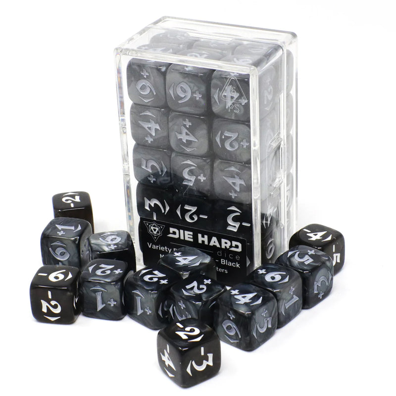 Die Hard Dice: MtG Spindown Counters - Variety Pack - Black