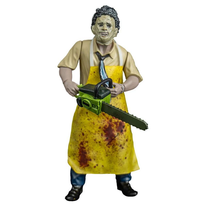 Trick or Treat: Saw-Slingin' Leatherface 5" Action Figure: The Texas Chainsaw Massacre