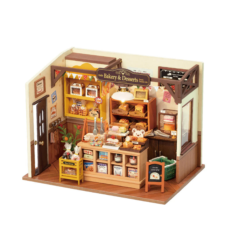 Hands Craft 3D Wooden Puzzle: Miniature House: Becka's Baking House