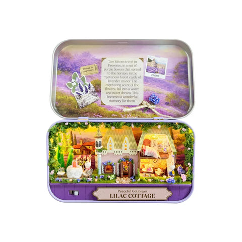 Hands Craft: DIY Tiniatures: Lilac Cottage