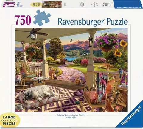 Ravensburger: 750 Piece: Cozy Front Porch
