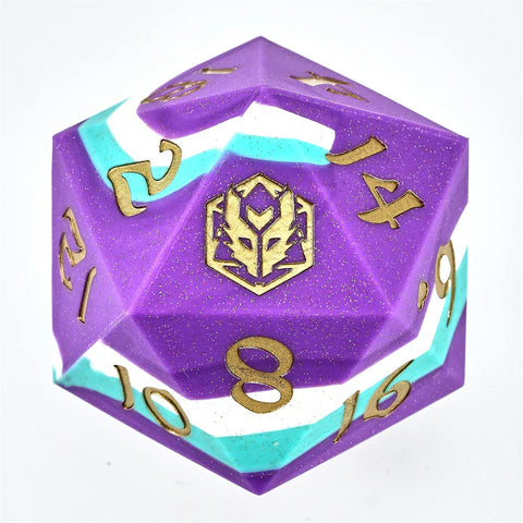 Hymgho: 55mm Chock Rubber Silicon D20: Celestial Gleam