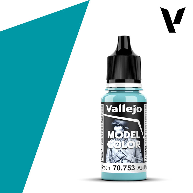 Vallejo: 18ml: Model Color: Blue Green