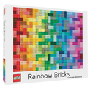 Lego: 1000 Piece Puzzle: Rainbow Bricks