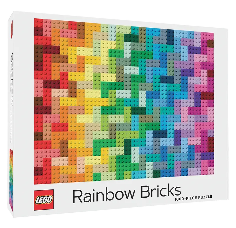 Lego: 1000 Piece Puzzle: Rainbow Bricks