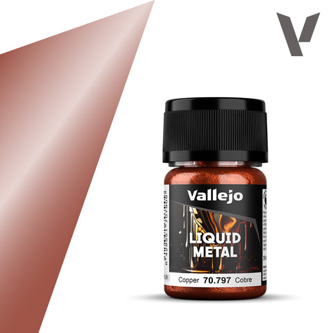 Vallejo: 18ml: Liquid Metal: Copper
