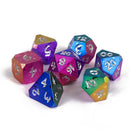 Die Hard Dice: 7pc RPG Set: Cosmic Rainbow