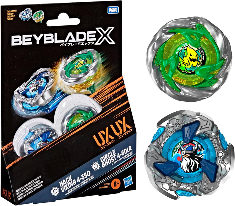 Beyblade X: Circle Ghost 4-60LR & Hack Viking 4-55O