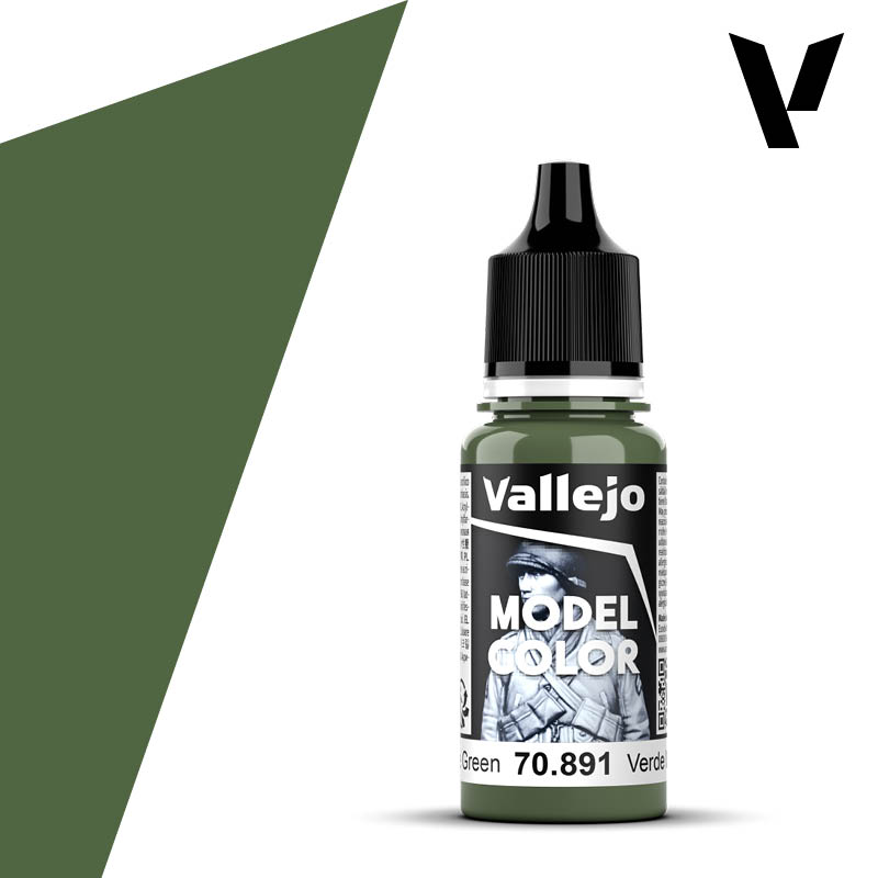 Vallejo: 18ml: Model Color: Intermediate Green
