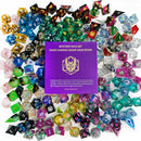 Hymgho: Mystery Dice Set: Hand Sanded Sharp Edge Resin