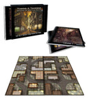 The Dungeon Books of Battle Mats: Towns & Taverns