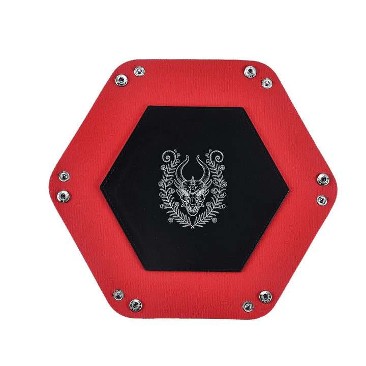 Hymgho Table Armor: Dice Tray: Dragon Skull
