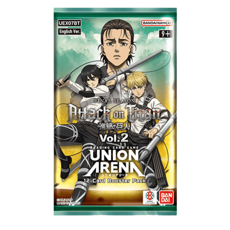 Union Arena: Attack on Titan Vol.2: Booster Pack