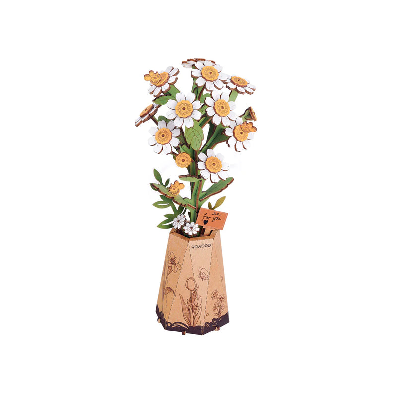 Wooden Bloom Craft: Chamomile