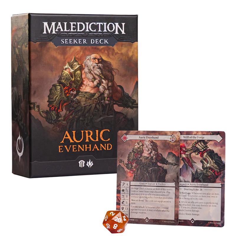Malediction: Seeker Deck: Auric Evenhand