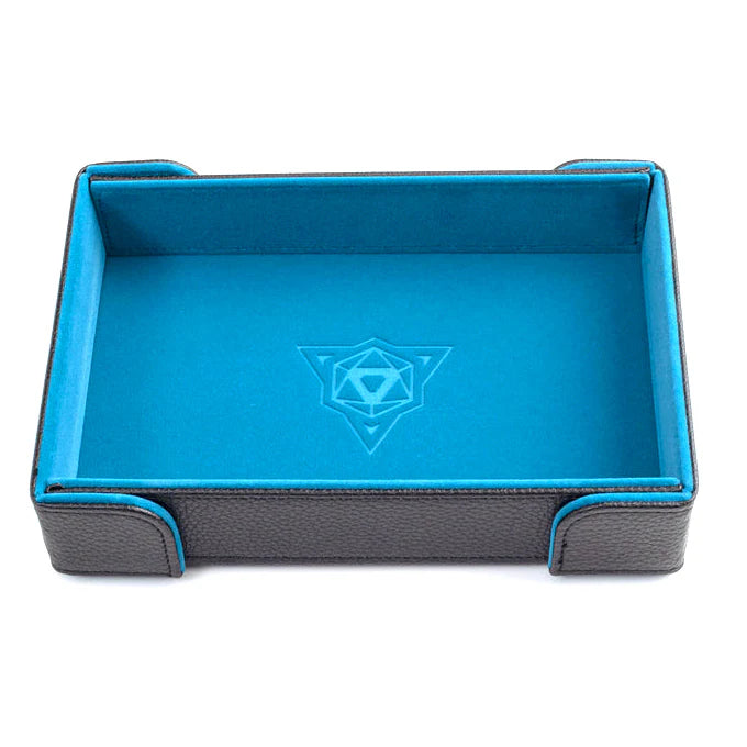 Die Hard Dice: Table Armor Folding Rectangle Tray: Teal Velvet