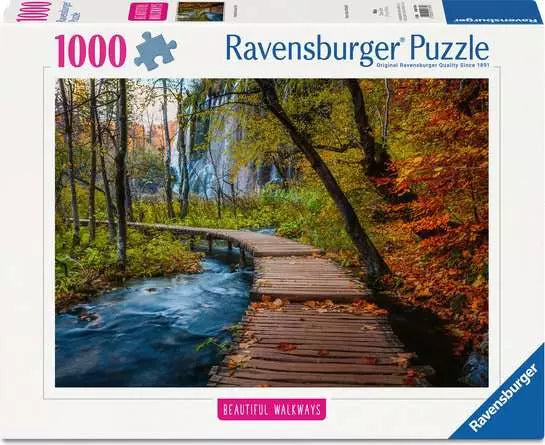 Ravensburger: 1000 Pieces: Autumnal Wooden Trail