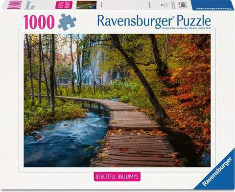 Ravensburger: 1000 Pieces: Autumnal Wooden Trail