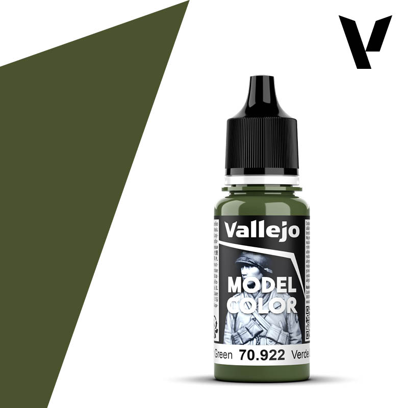 Vallejo: 18ml: Model Color: Uniform Green