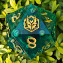Hymgho 100mm Chonk Resin Sharp Edge D20: Beholder's Eye Gunk