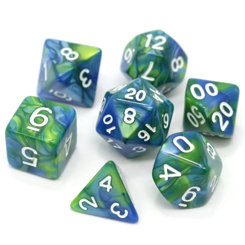 Die Hard Dice: 7pc RPG Set: Terra