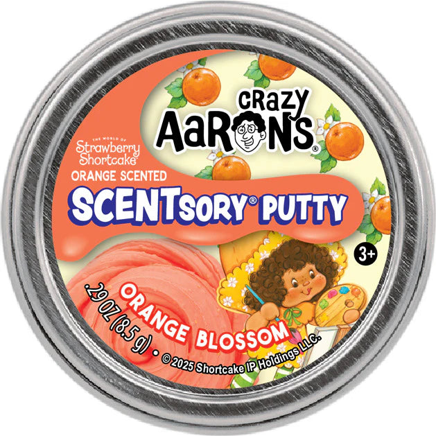 Crazy Aaron's Mini Thinking Putty: SENTsory Putty: Orange Blossom