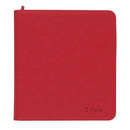 Zipper Folio 12 Pocket- XL - Red