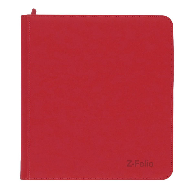 Zipper Folio 12 Pocket- XL - Red