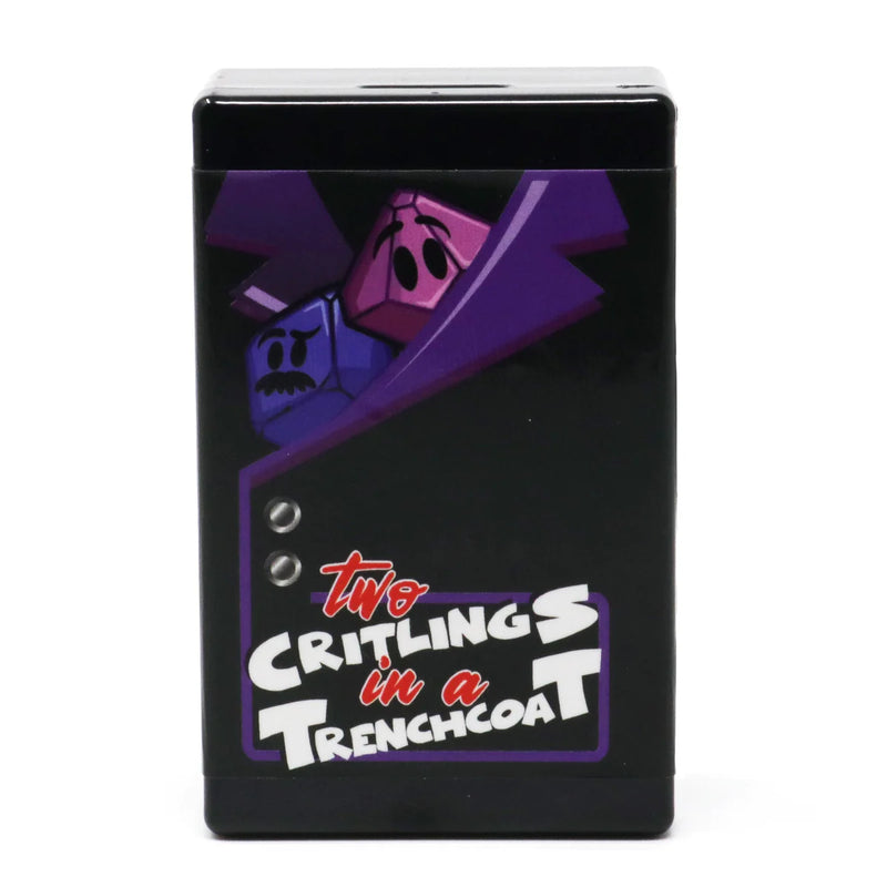 Die Hard Dice: Mystery Mini RPG Dice Set: Two Critlings in a Trenchcoat