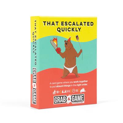 That Escalated Quickly: Grab & Game