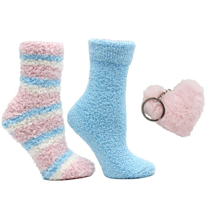 Aromasoles: Infused Socks: Rose & Shea Butter: Pinkberry Sherbert