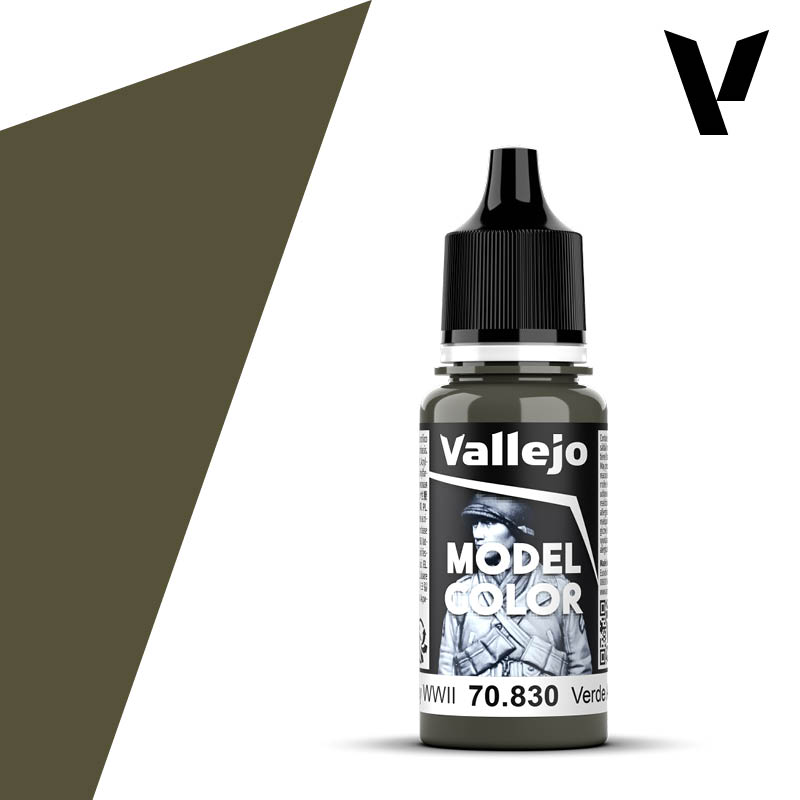Vallejo: 18ml: Model Color: German Fieldgrey