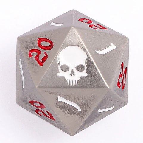 Hymgho: Critical Single D20: Silver