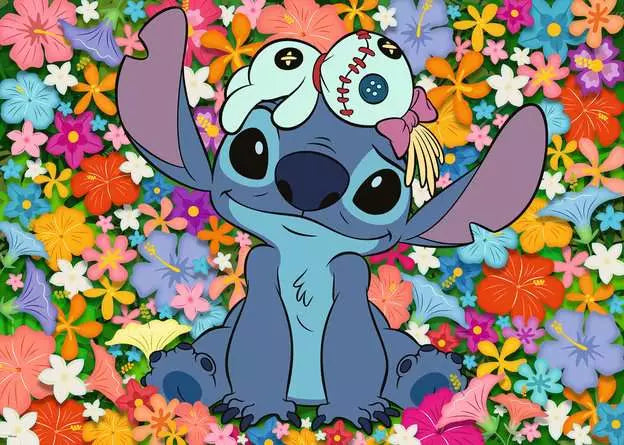 Ravensburger: 1000 Piece: Stitch and Scrump