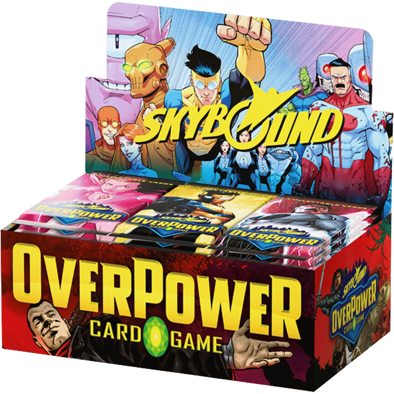 Overpower Card Game: Skybound: Invincible and Walking Dead Booster Box