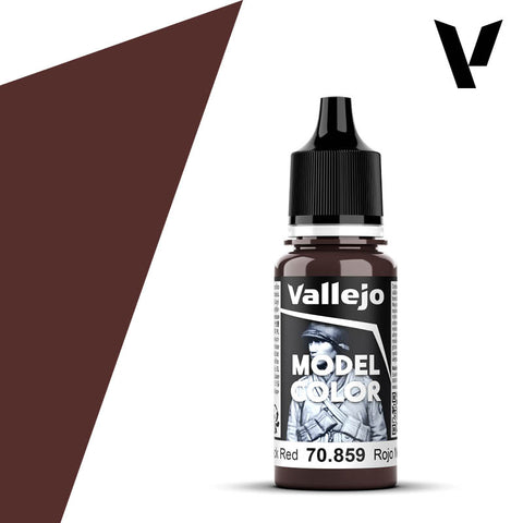 Vallejo: 18ml: Model Color: Black Red