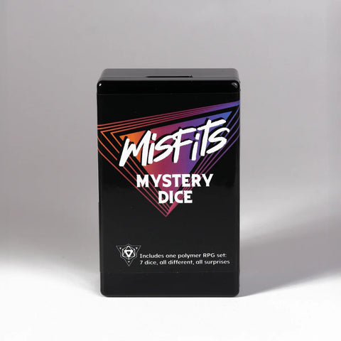 Die Hard Dice: Mystery 7pc RPG Dice Set: Misfits