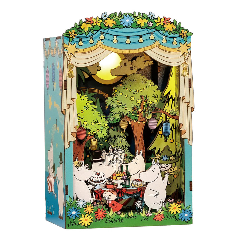Hands Craft 3D Book Nook: DIY Book Nook: Moominous Dance Party