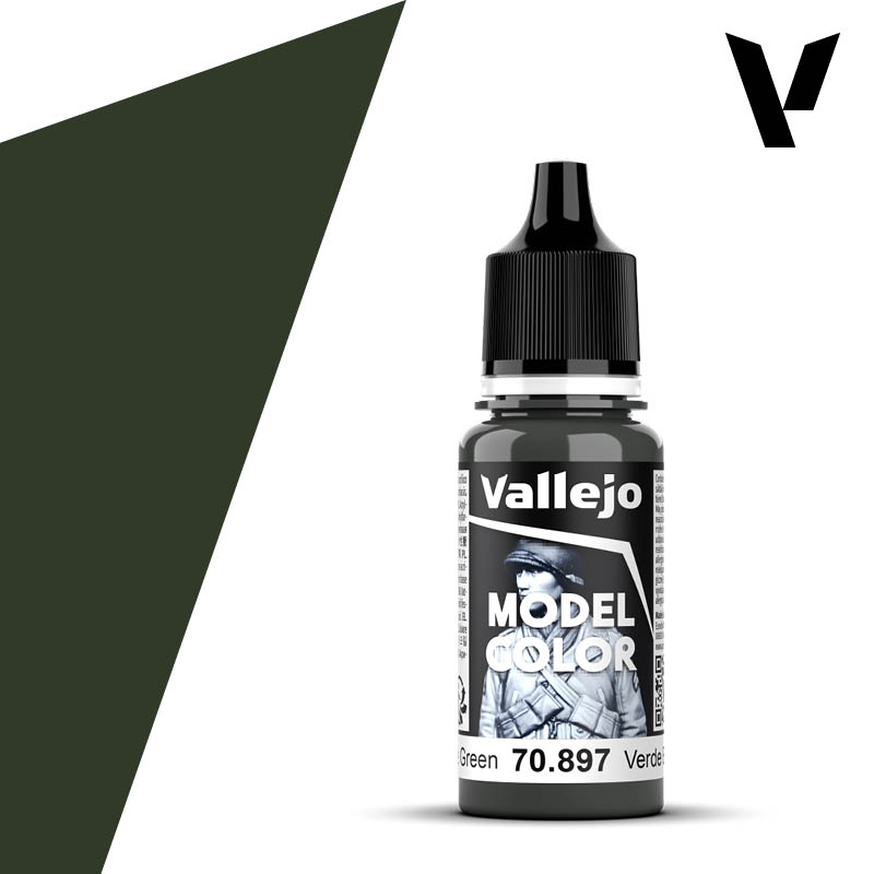 Vallejo: 18ml: Model Color: Bronze Green