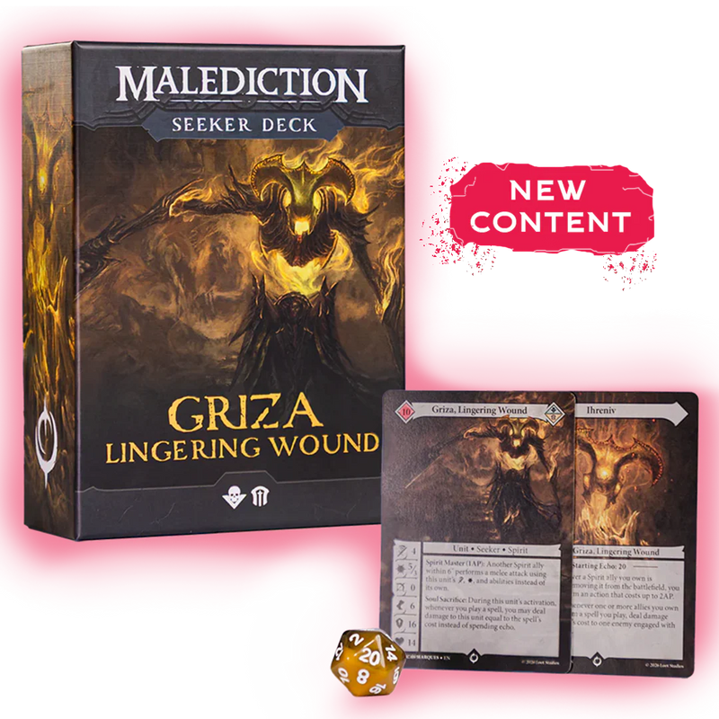 Malediction: Seeker Deck: Griza, Lingering Wound