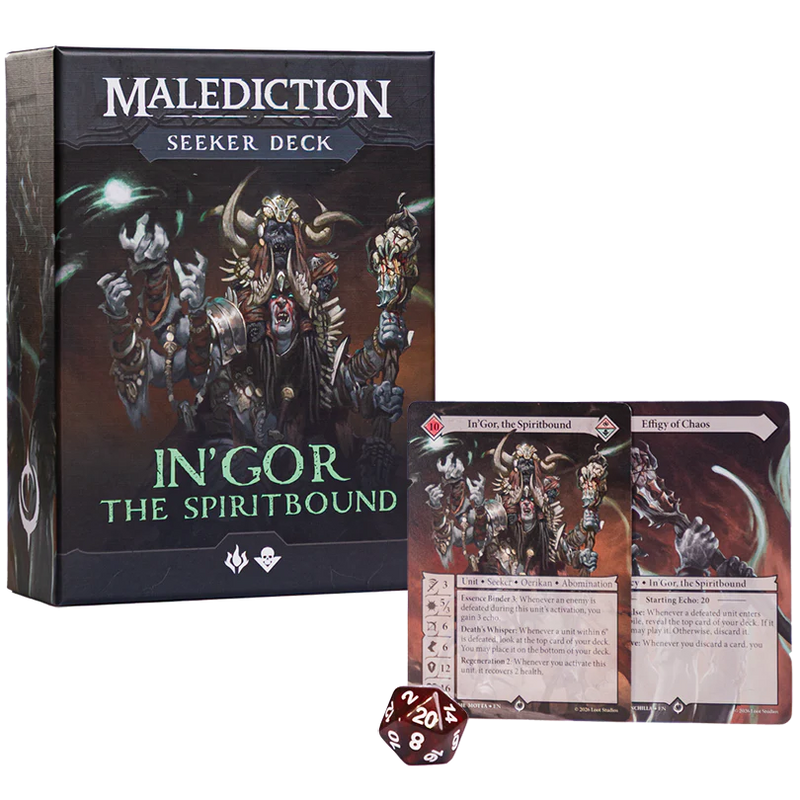 Malediction: Seeker Deck: In'gor, The Spiritbound
