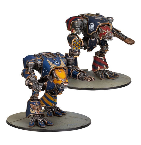 Warhammer 40,000: Legions Imperialis: Warhound Titans with Ursus Claws