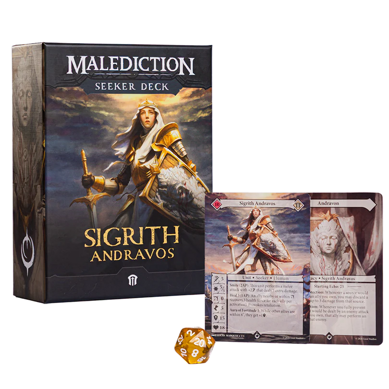 Malediction: Seeker Deck: Sigrith Andravos
