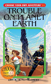 Choose Your Own Adventure Book: Trouble on Planet Earth