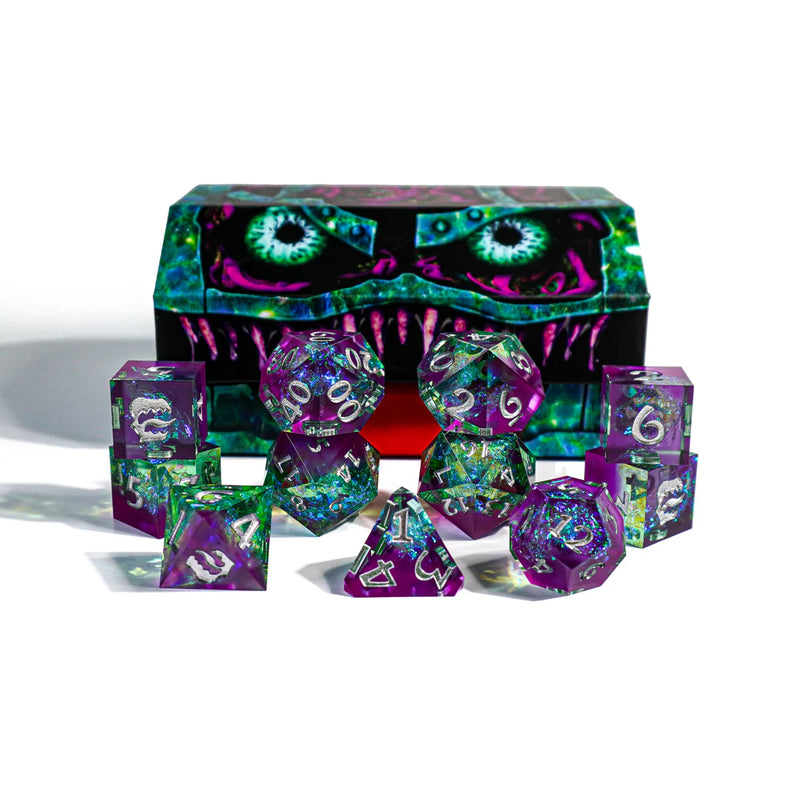 Mimic Dice: Signature Resin 11pc: Sea Witch