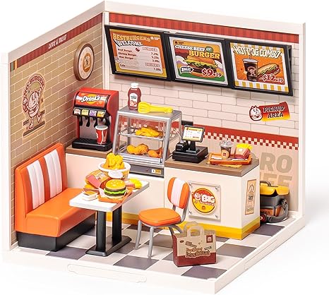 Hands Craft 3D Wooden Puzzle: Super Creator: Yum Yum Burger