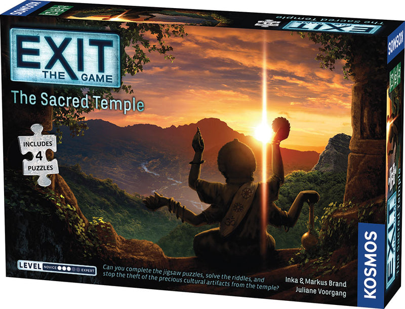 Exit the Game: The Sacred Temple with Puzzle