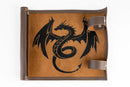Fanroll: Dice Scroll Rolling Mat & Carrying Case (Black)