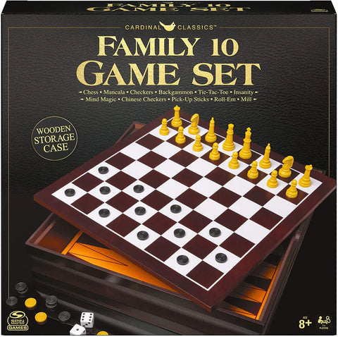 Family 10 Classic Games Set